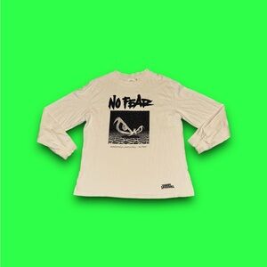 NO FEAR x H&M Y2K Boxy Long Sleeve T-Shirt mens small